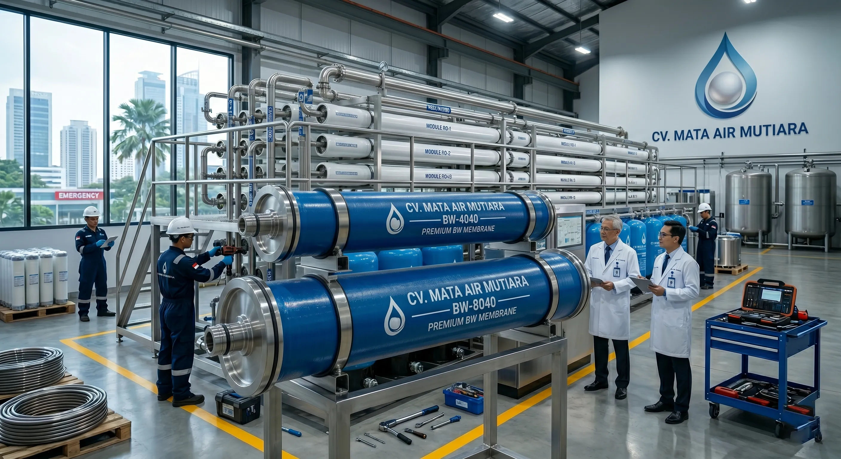 Membrane RO | Membrane Reverse Osmosis Industri | CV. Mata Air Mutiara